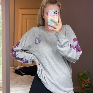 Oversized Grey Long Sleeve